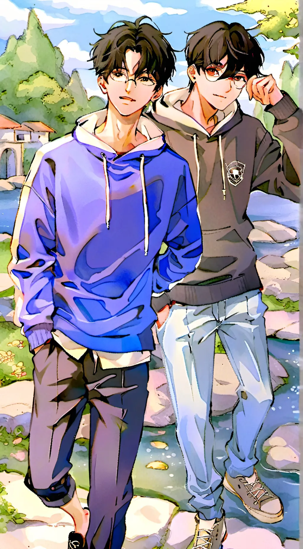 ai character: Michael ∆ Jameson background