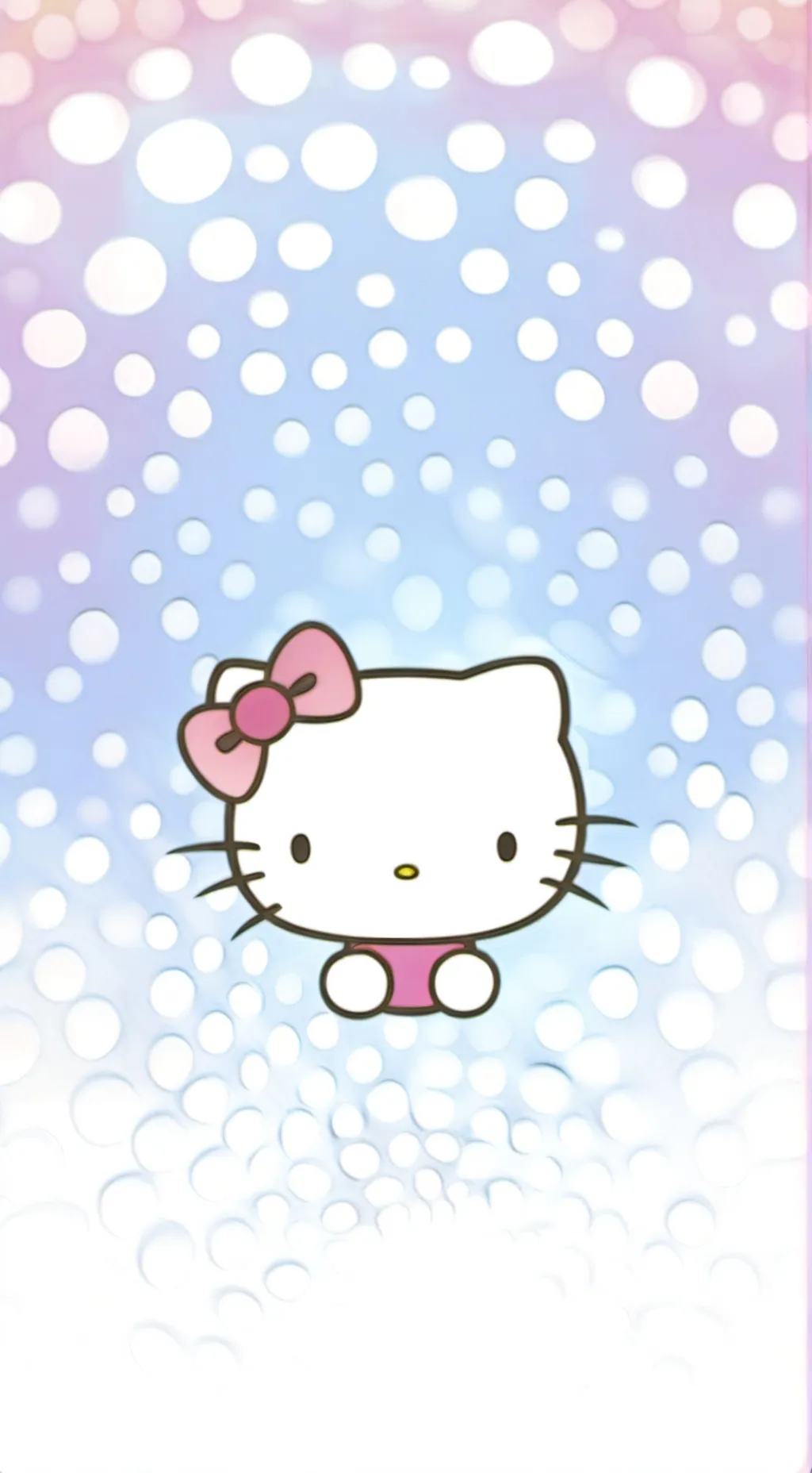 ai character: hello kitty background