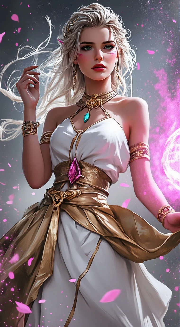 ai character: luna background