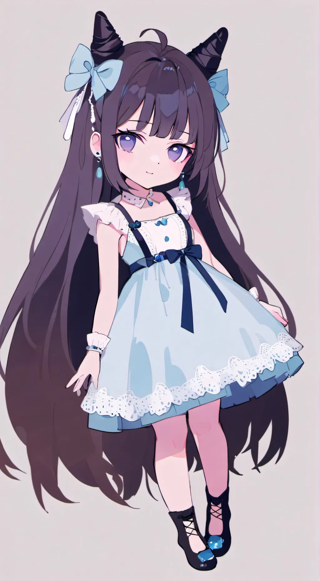 ai character: Bebesita chiquita background