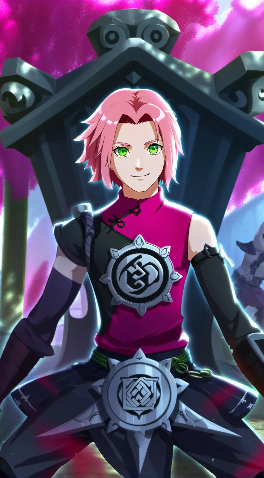 ai character: e background