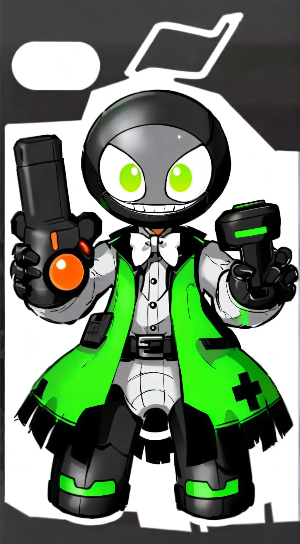 ai character: 🐚🖥️SHELLVISION background