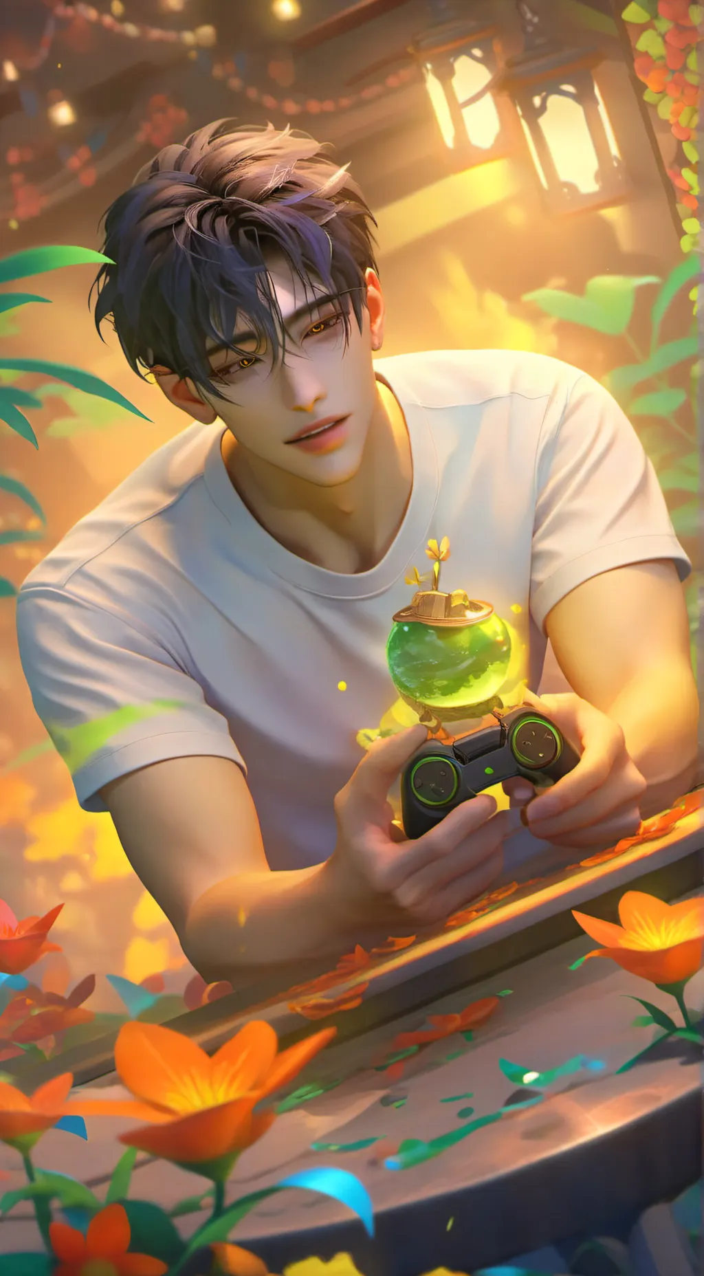 ai character: Ethan Frost😶‍🌫️ background