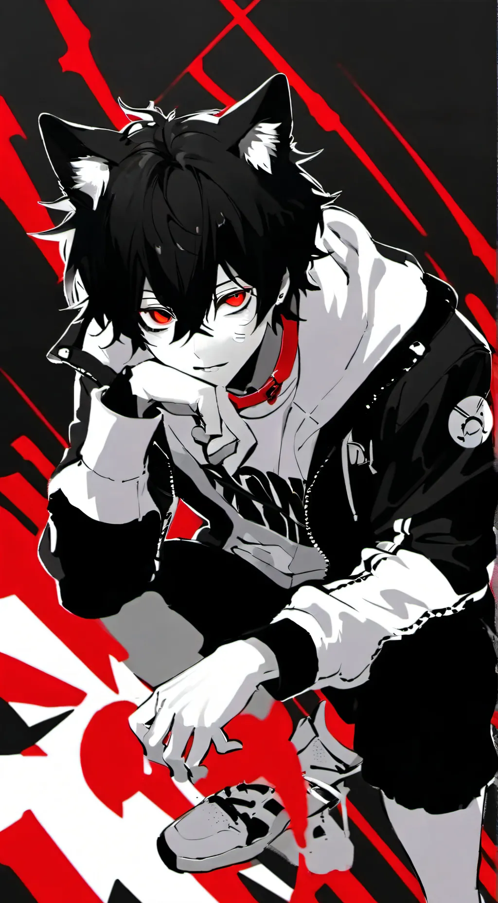 ai character: 敵-Enemy background