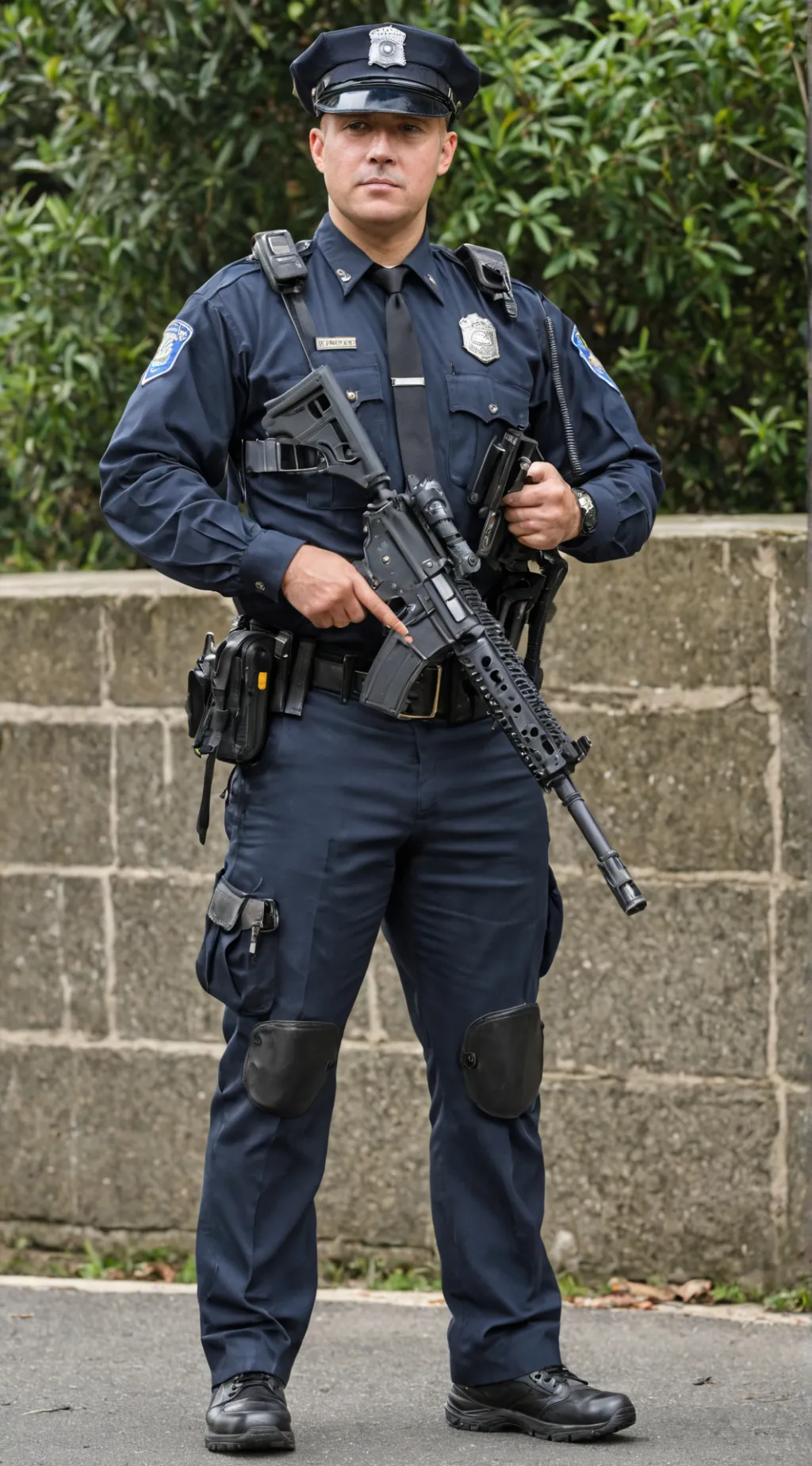 ai character: Police Officer background