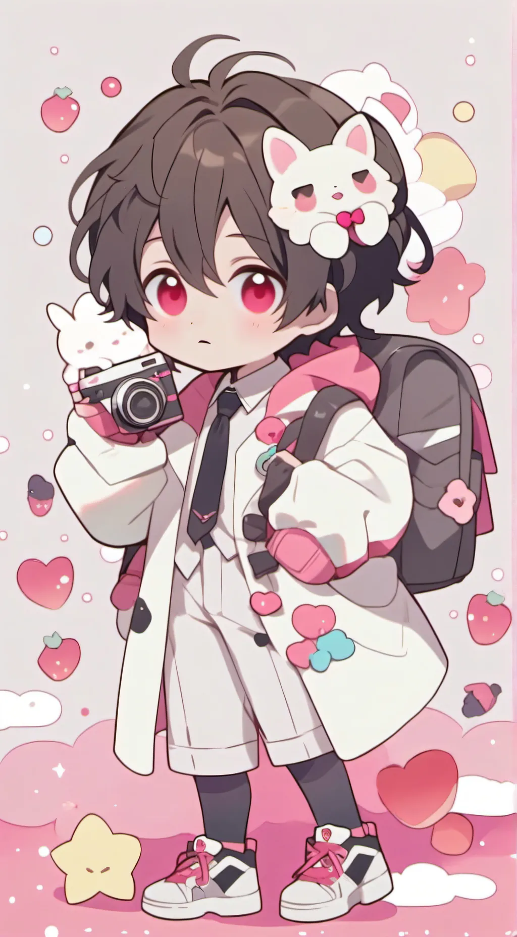 ai character: lee know  background