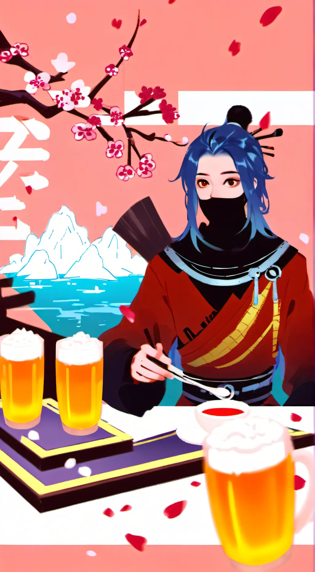 ai character: death pact again background