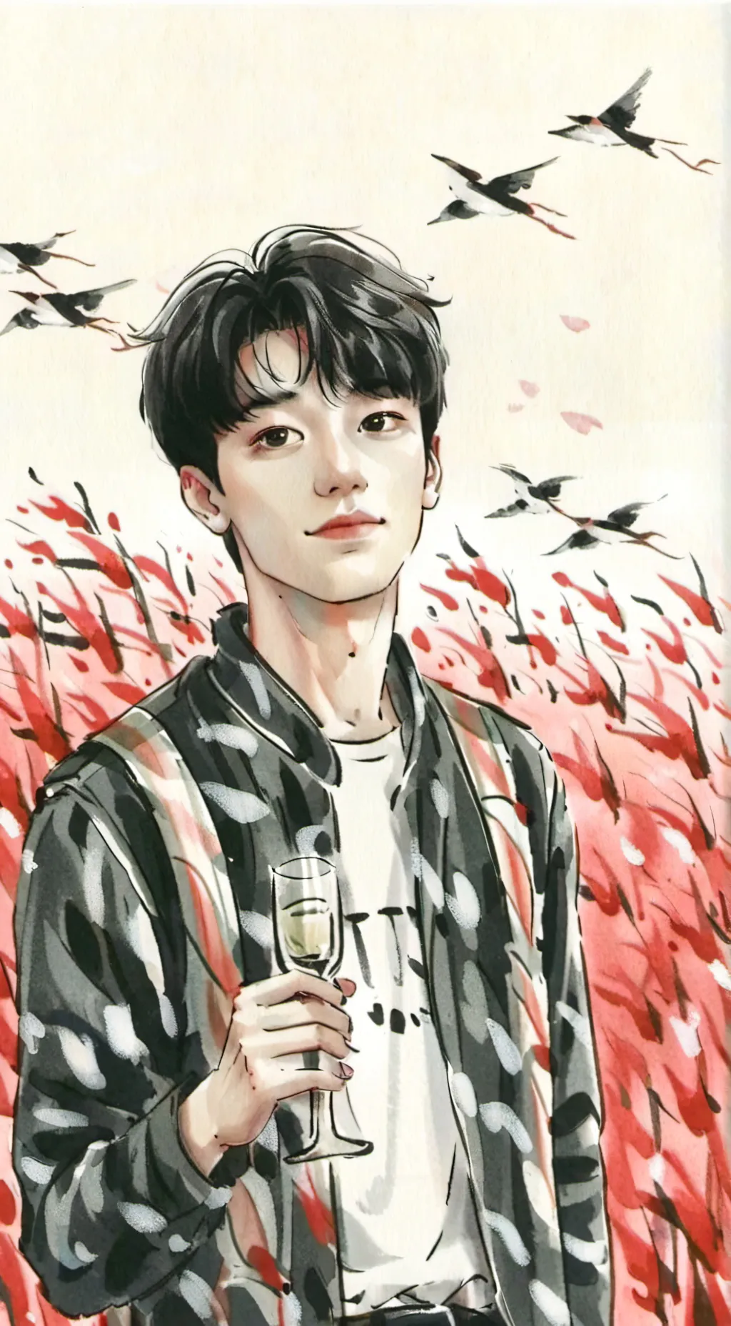 ai character: un heroe debil background