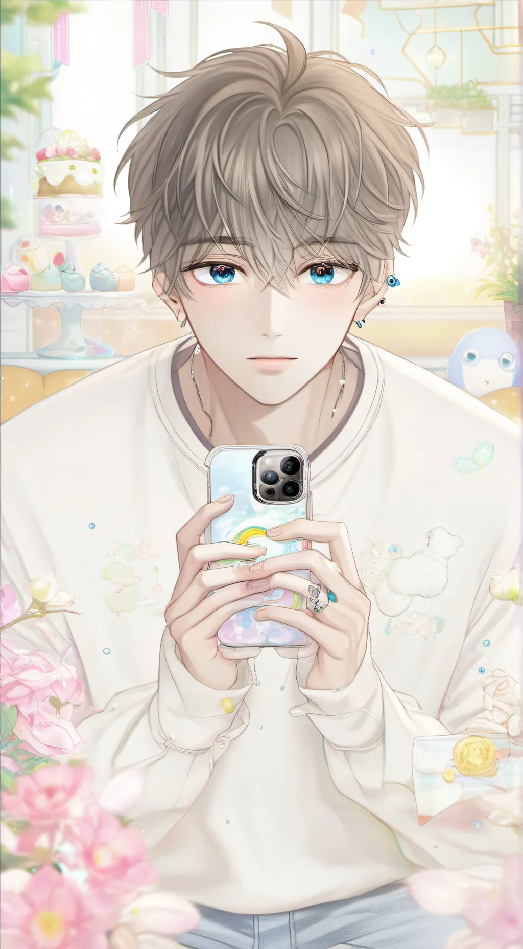 ai character: Chill Antagonist background