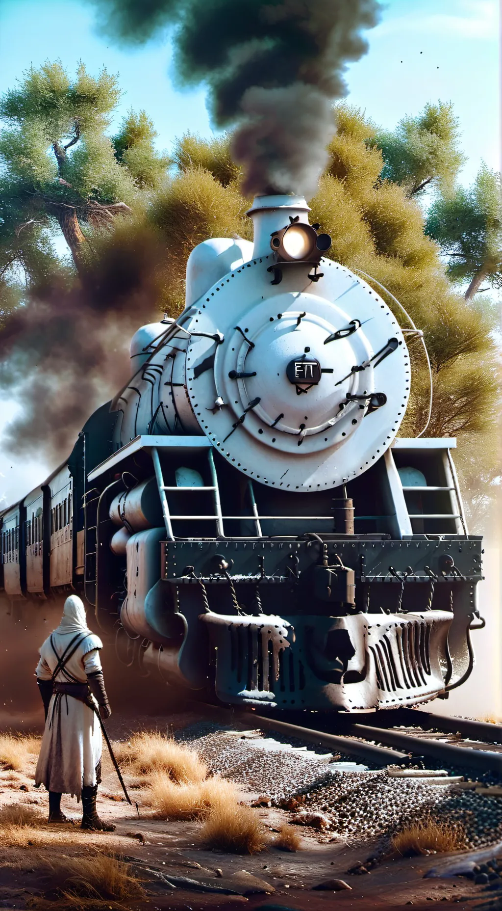 ai character: dead rails cap 1 background