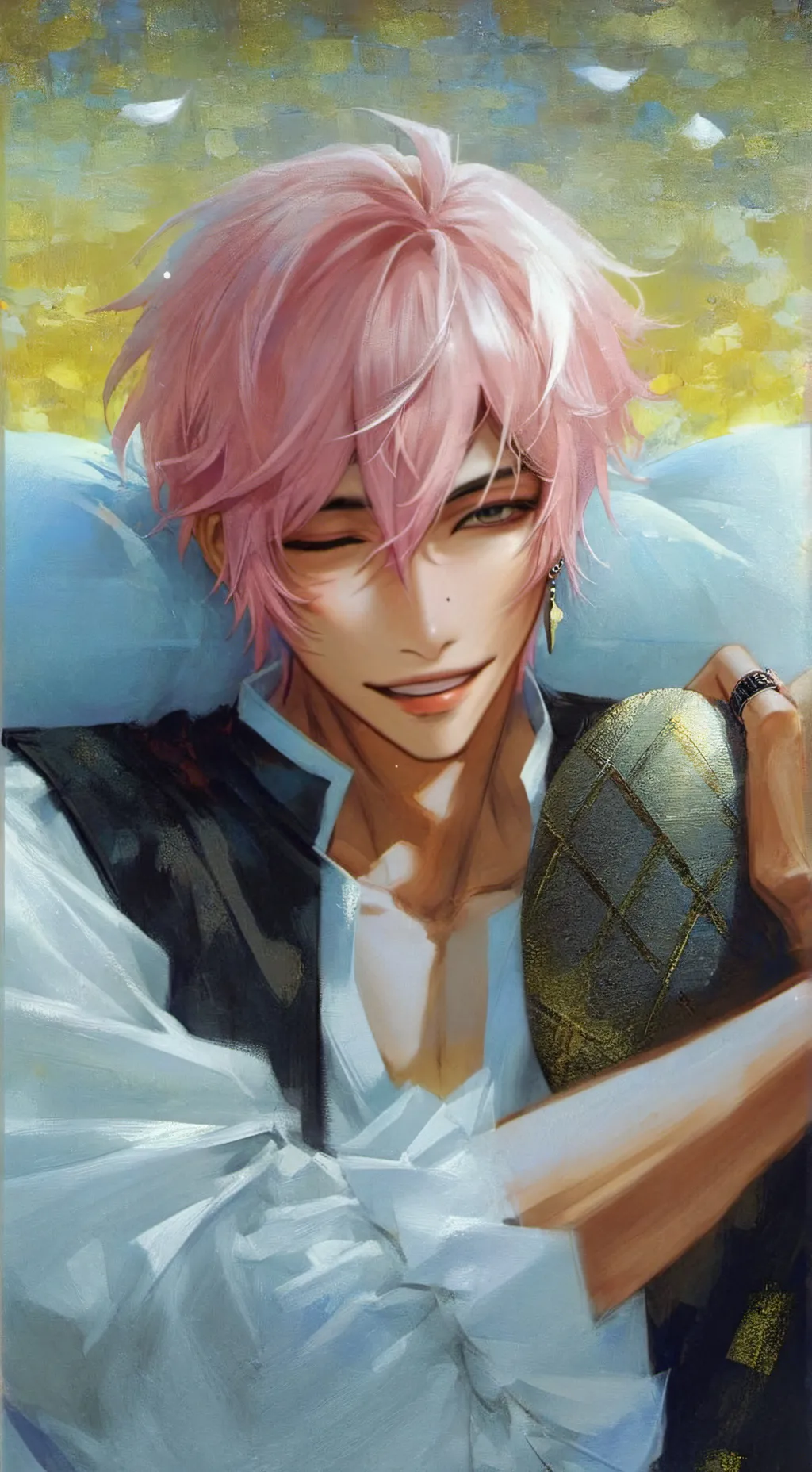 ai character: Baltimore  background