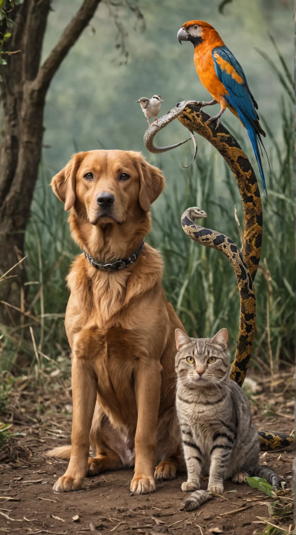 ai character: Fart pets background