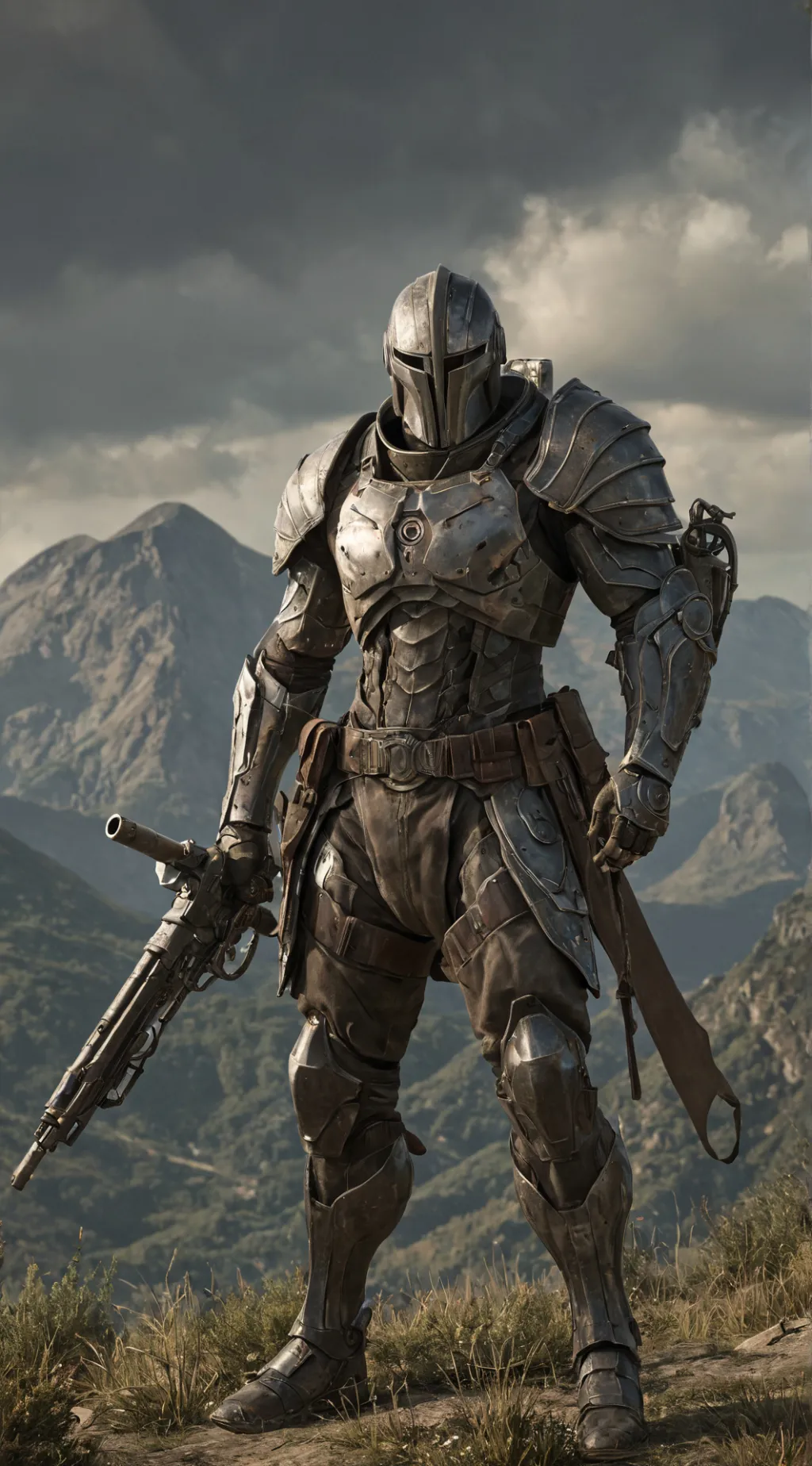 ai character: Competition combat background