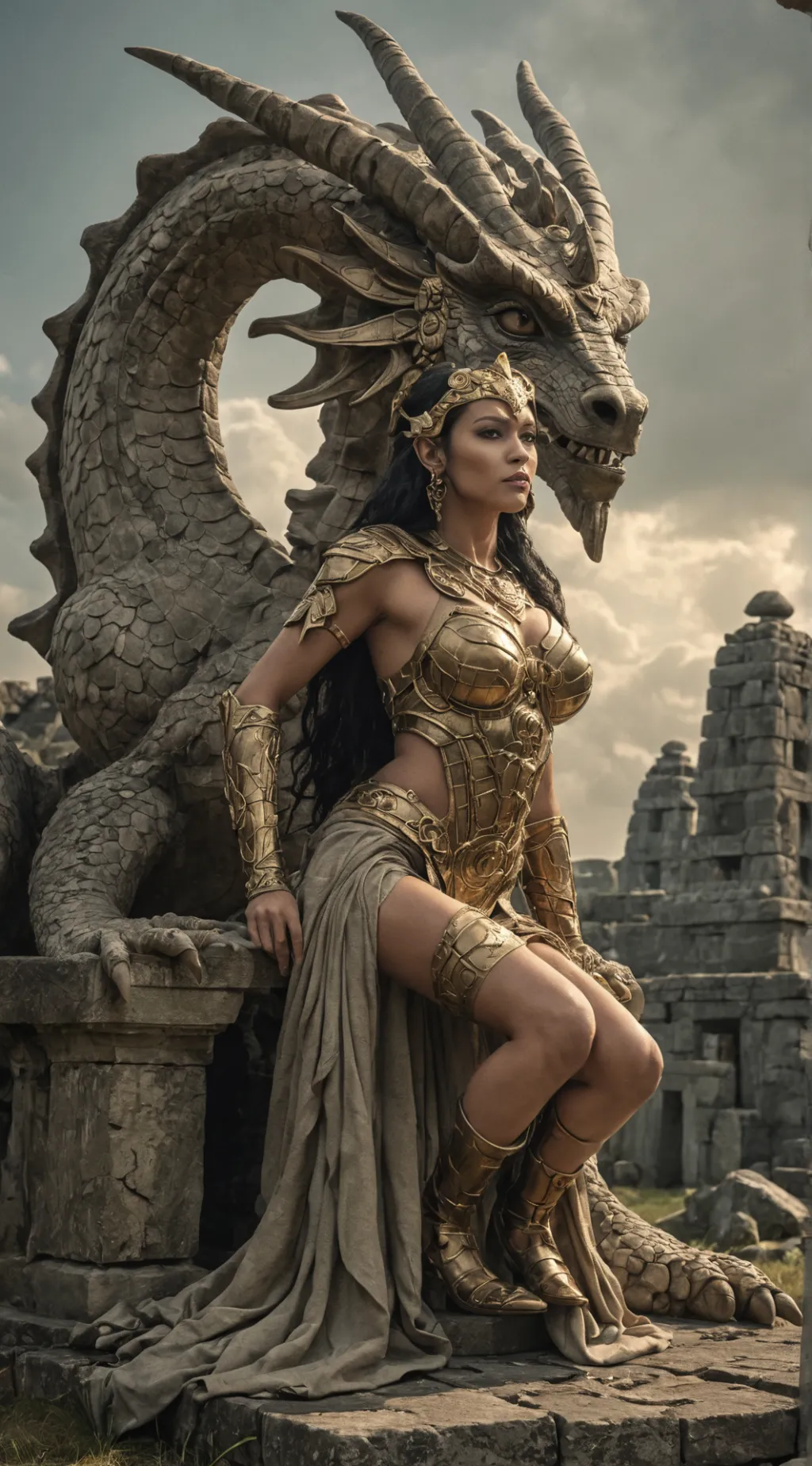 ai character: Милена background