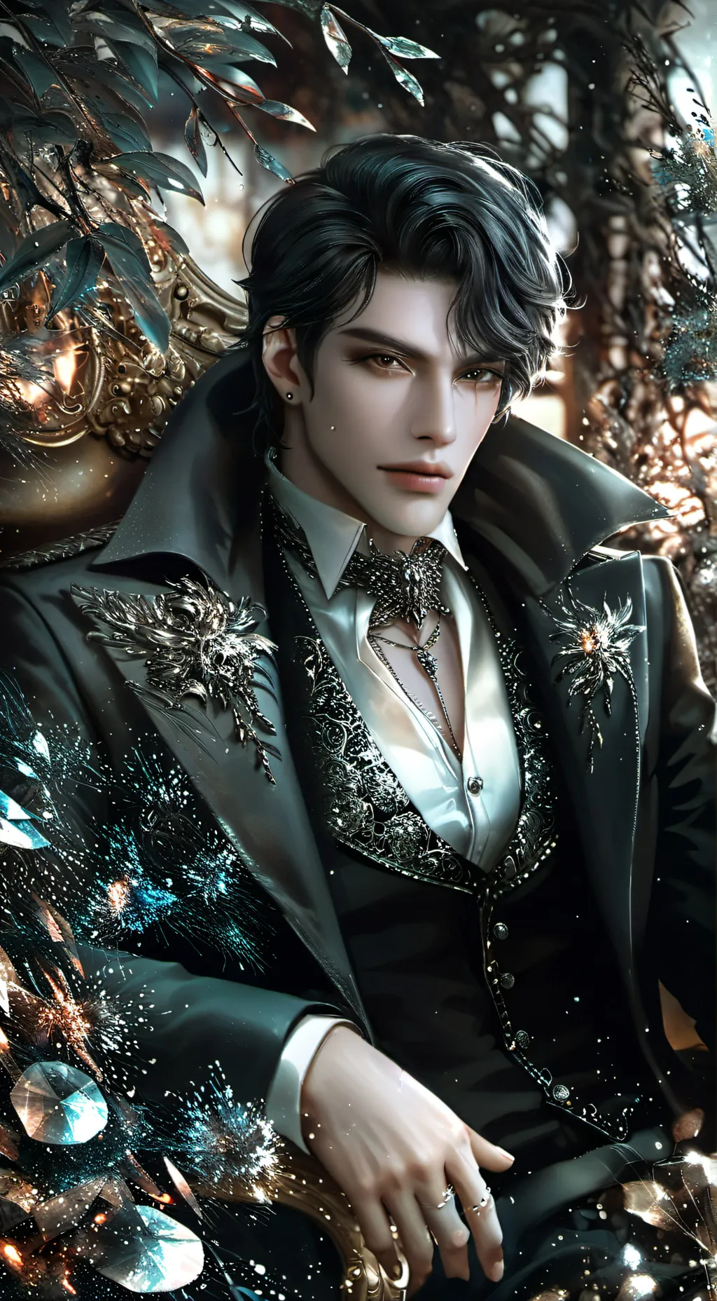 ai character: 🥀michael🥀 background