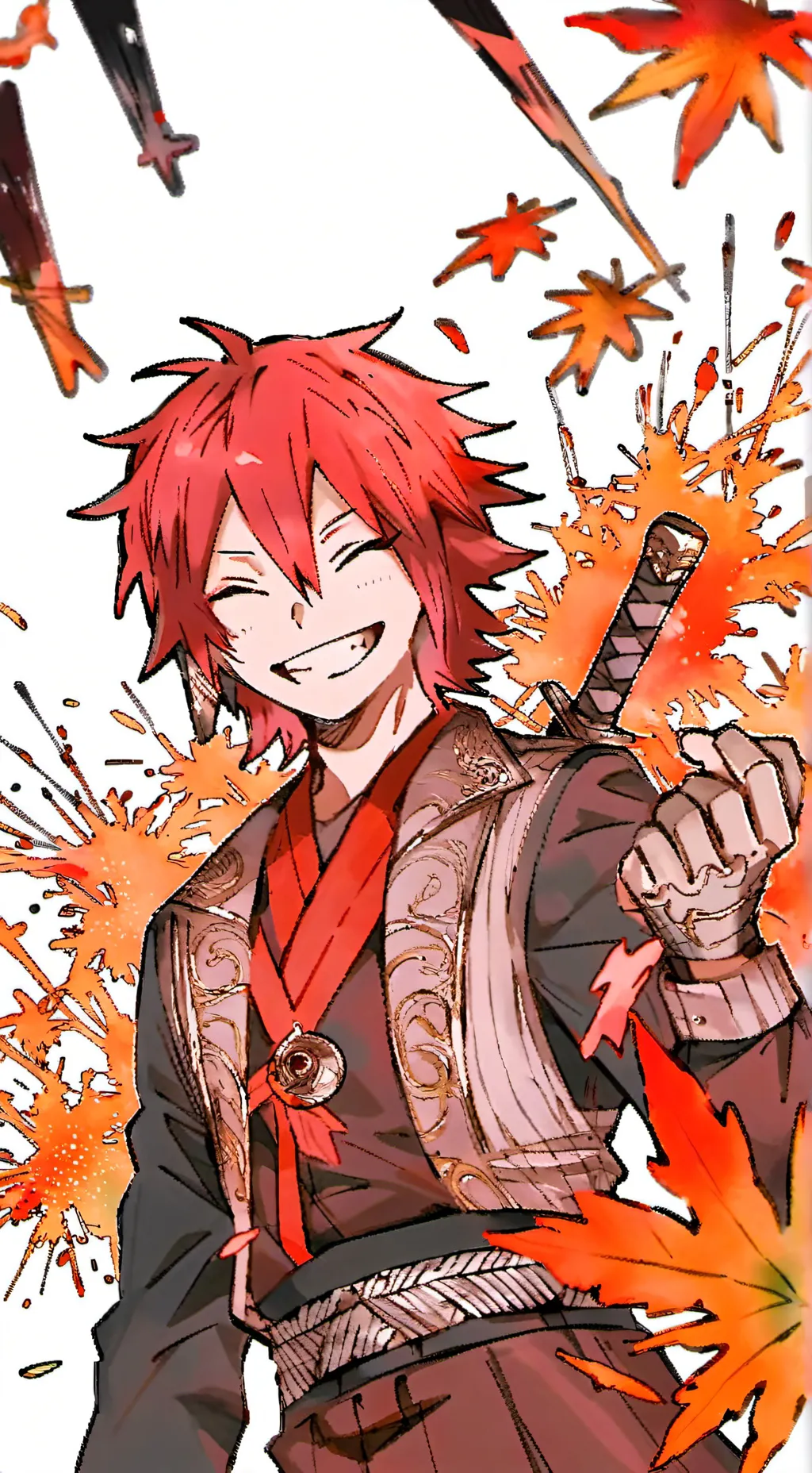 ai character: Band MHA background