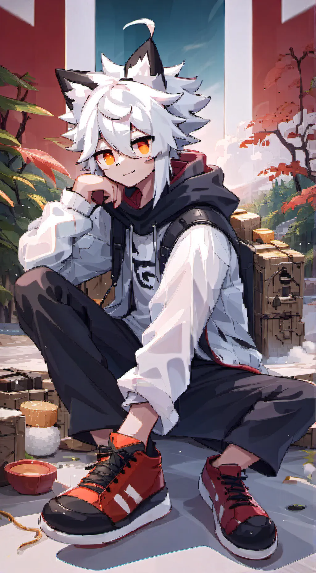 ai character: Zack background