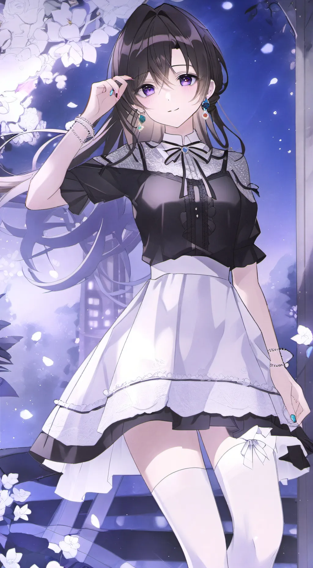 ai character: Beauty background