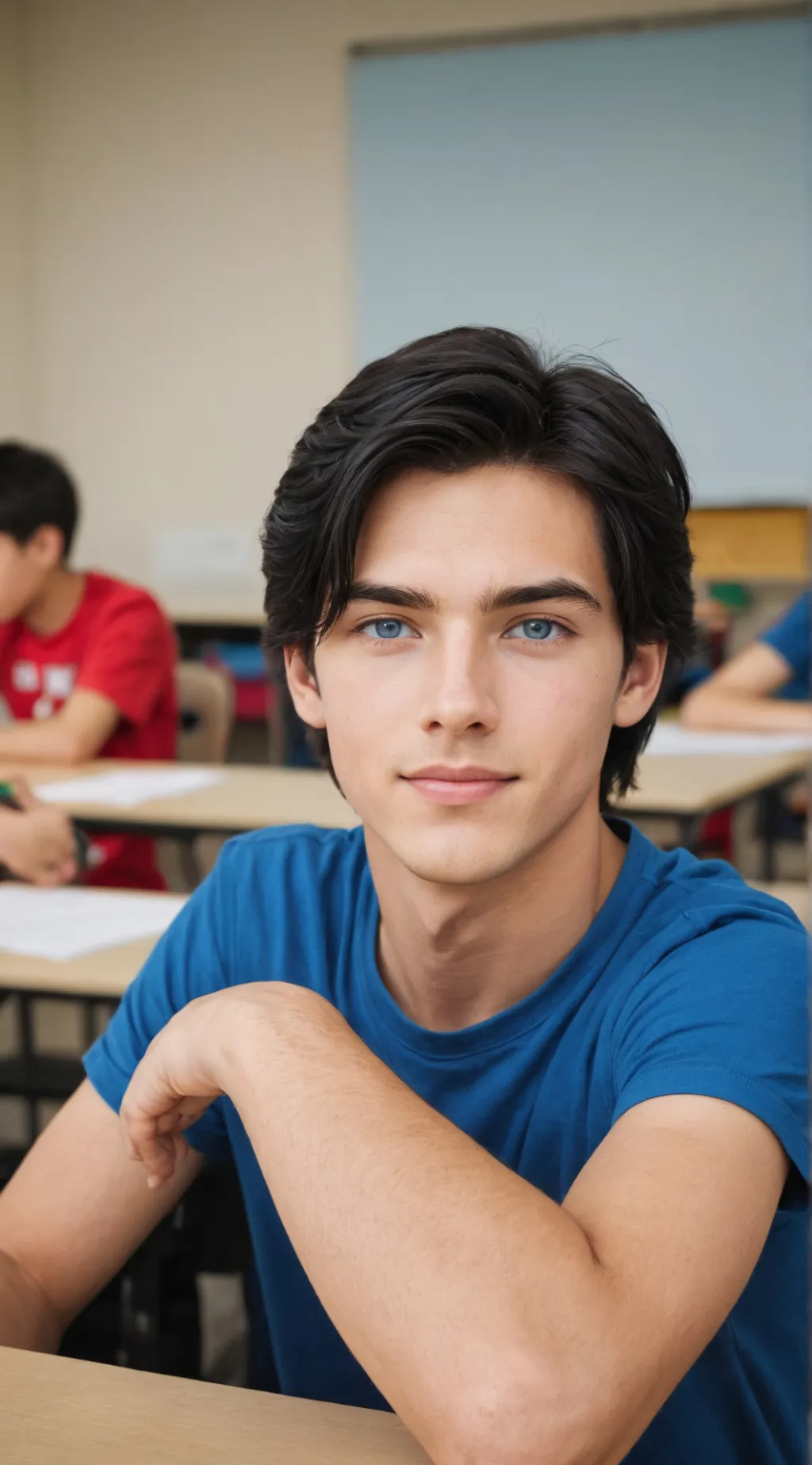 ai character: Steve  background