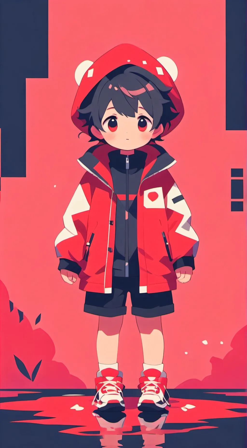 ai character: moonflower ❤❤❤❤ background