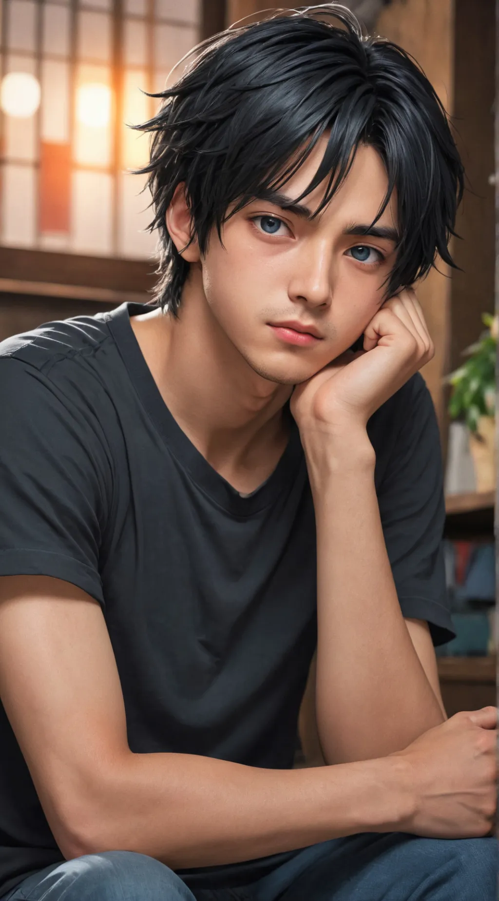 ai character: Sharp-Tongued Partner background