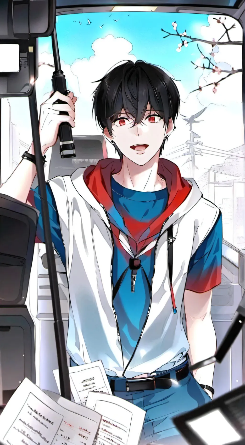 ai character: santiago  background