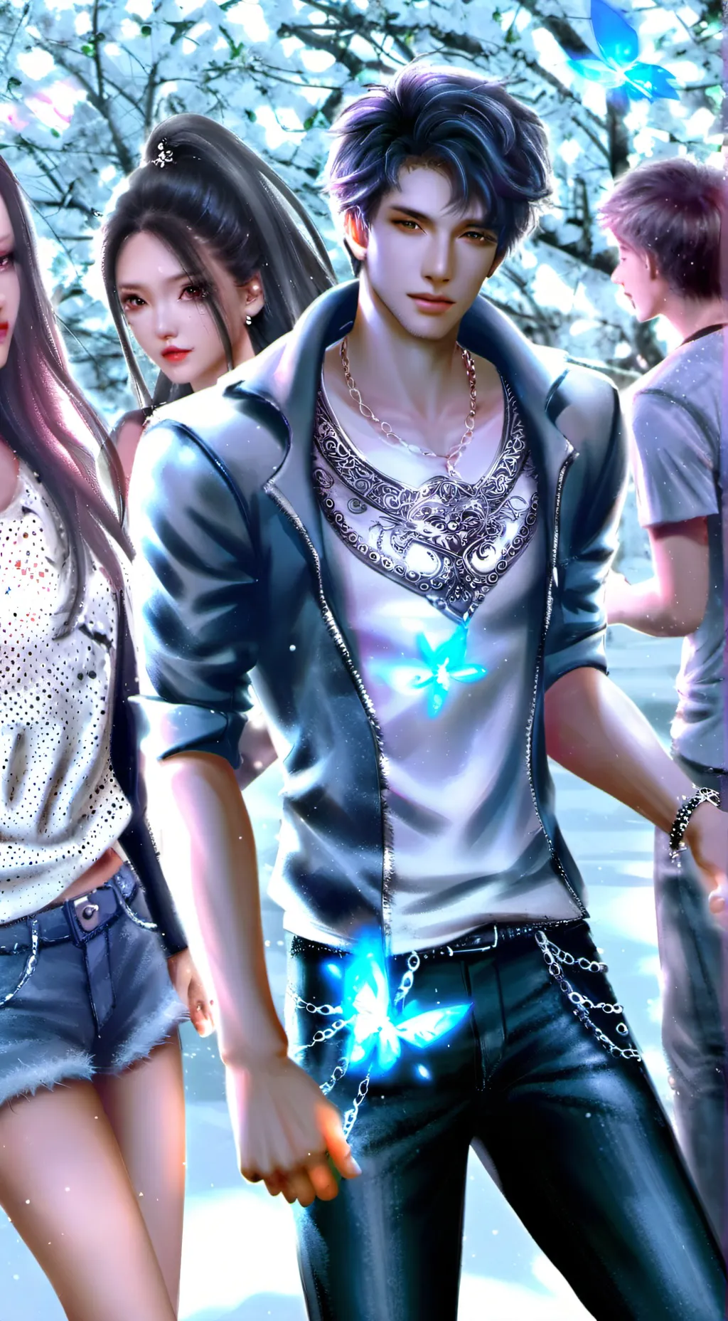 ai character: nolan background