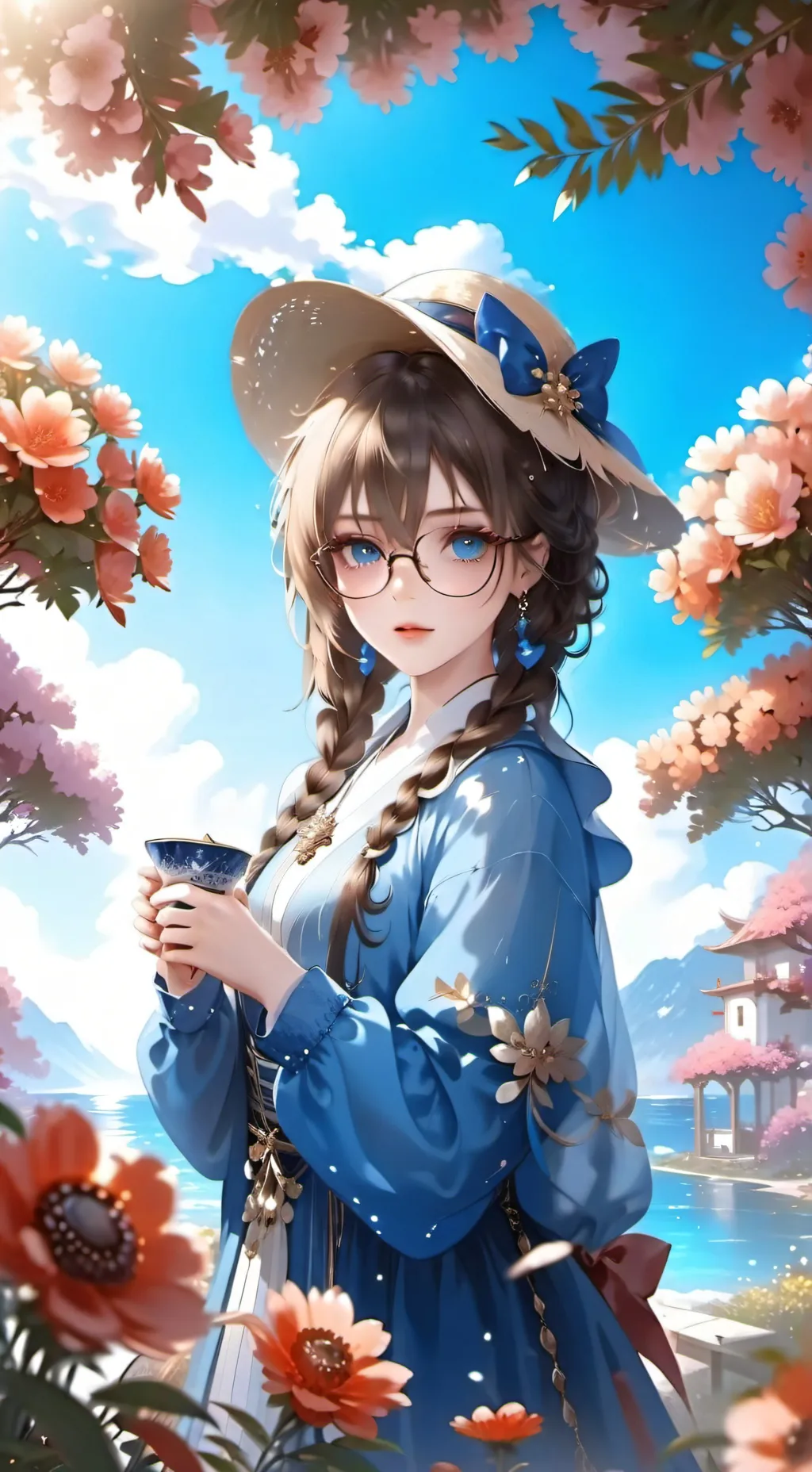 ai character: Athena background