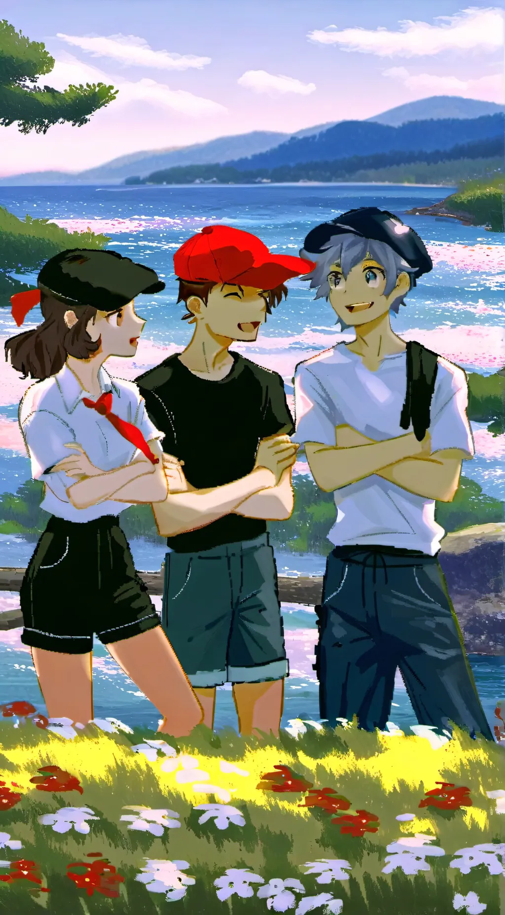 ai character: colar, elliot,two² background