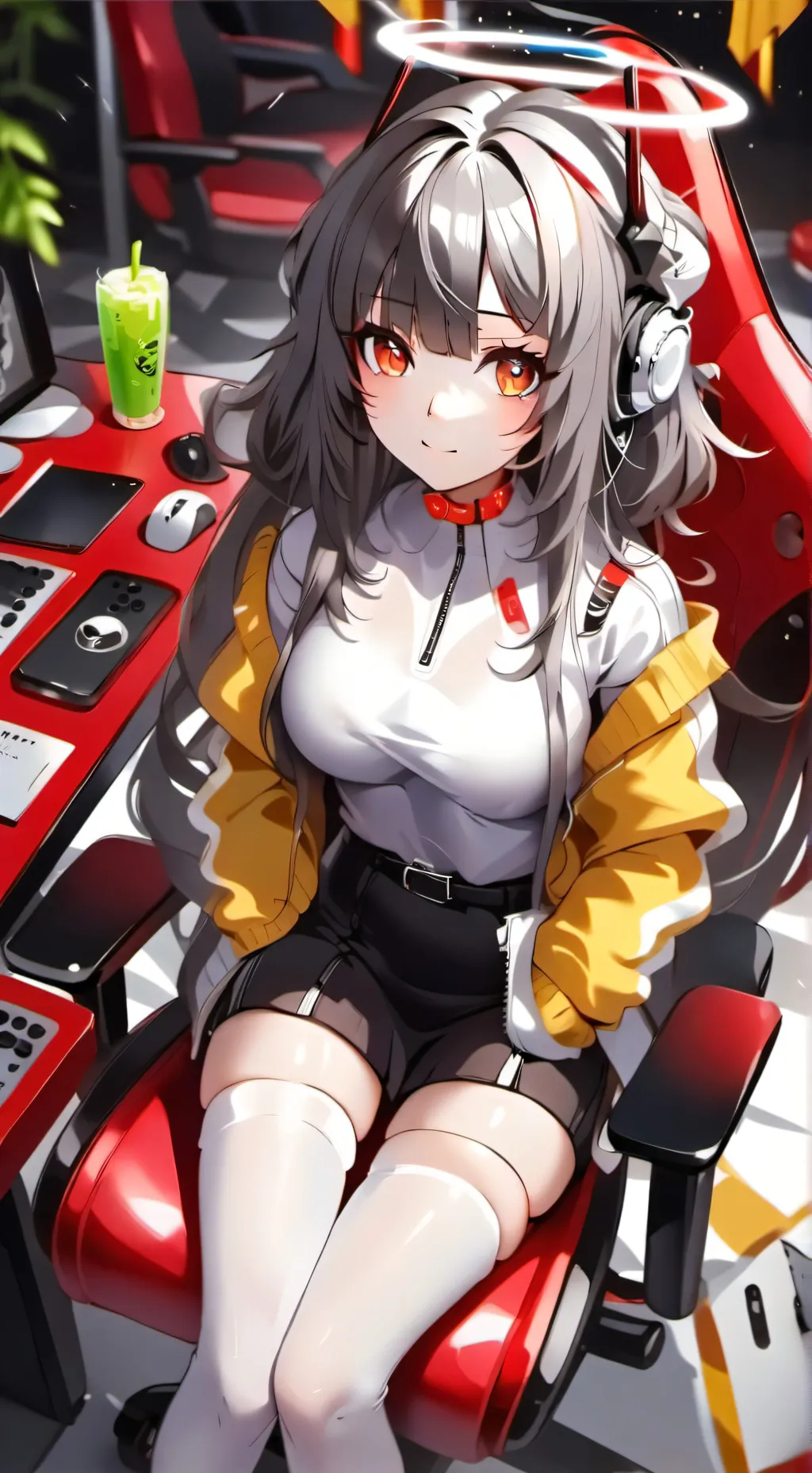 ai character: streamer roommate  background