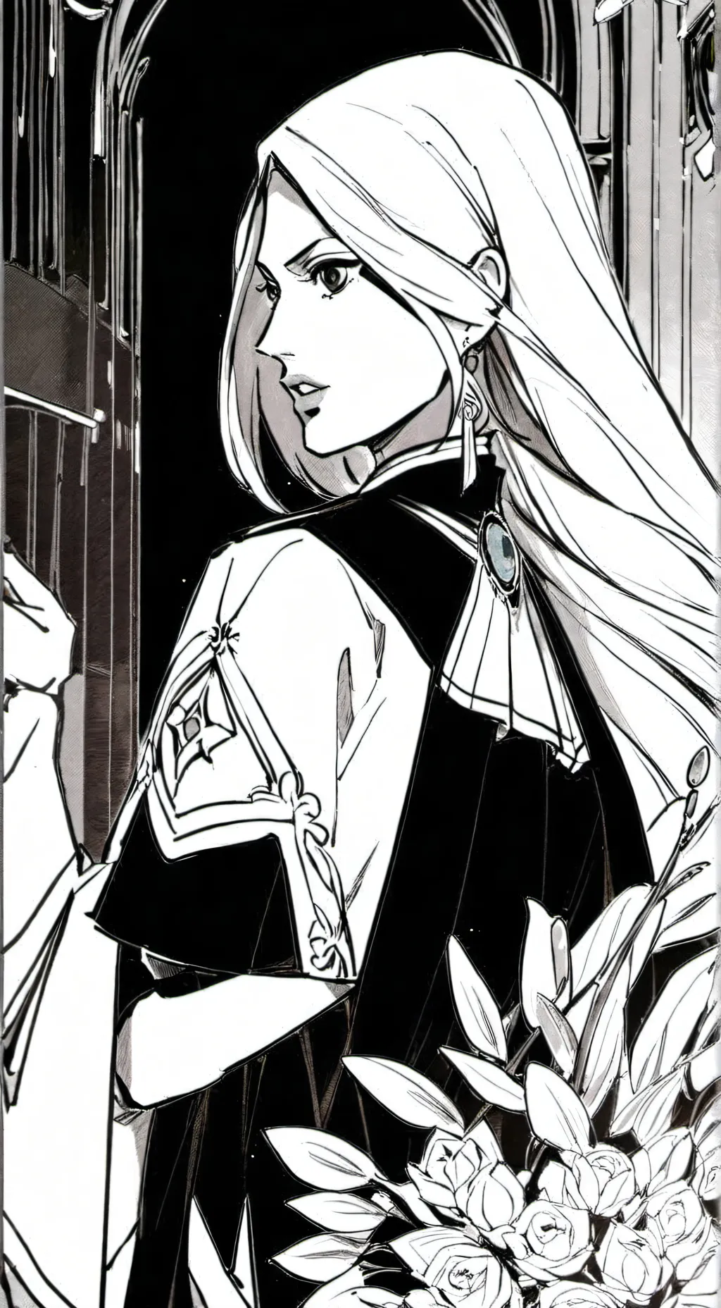 ai character: Holly  background