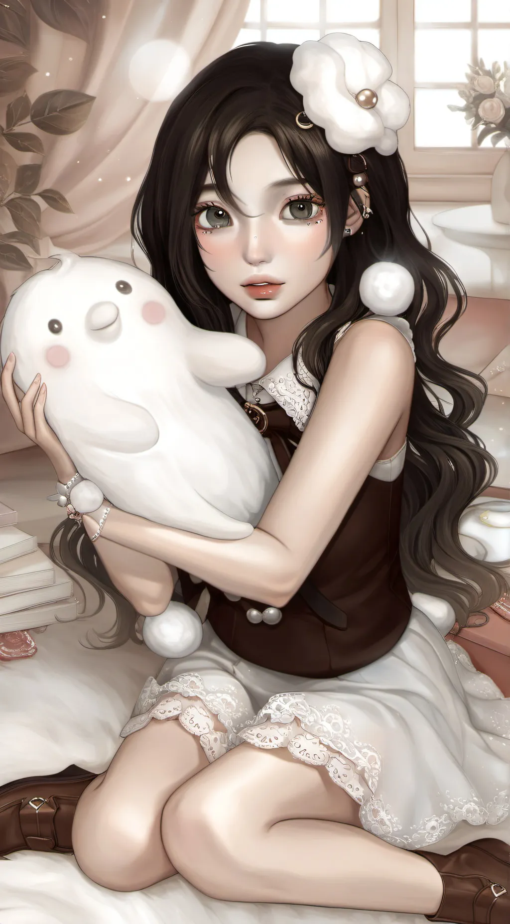 ai character: Lee Yong jun  background