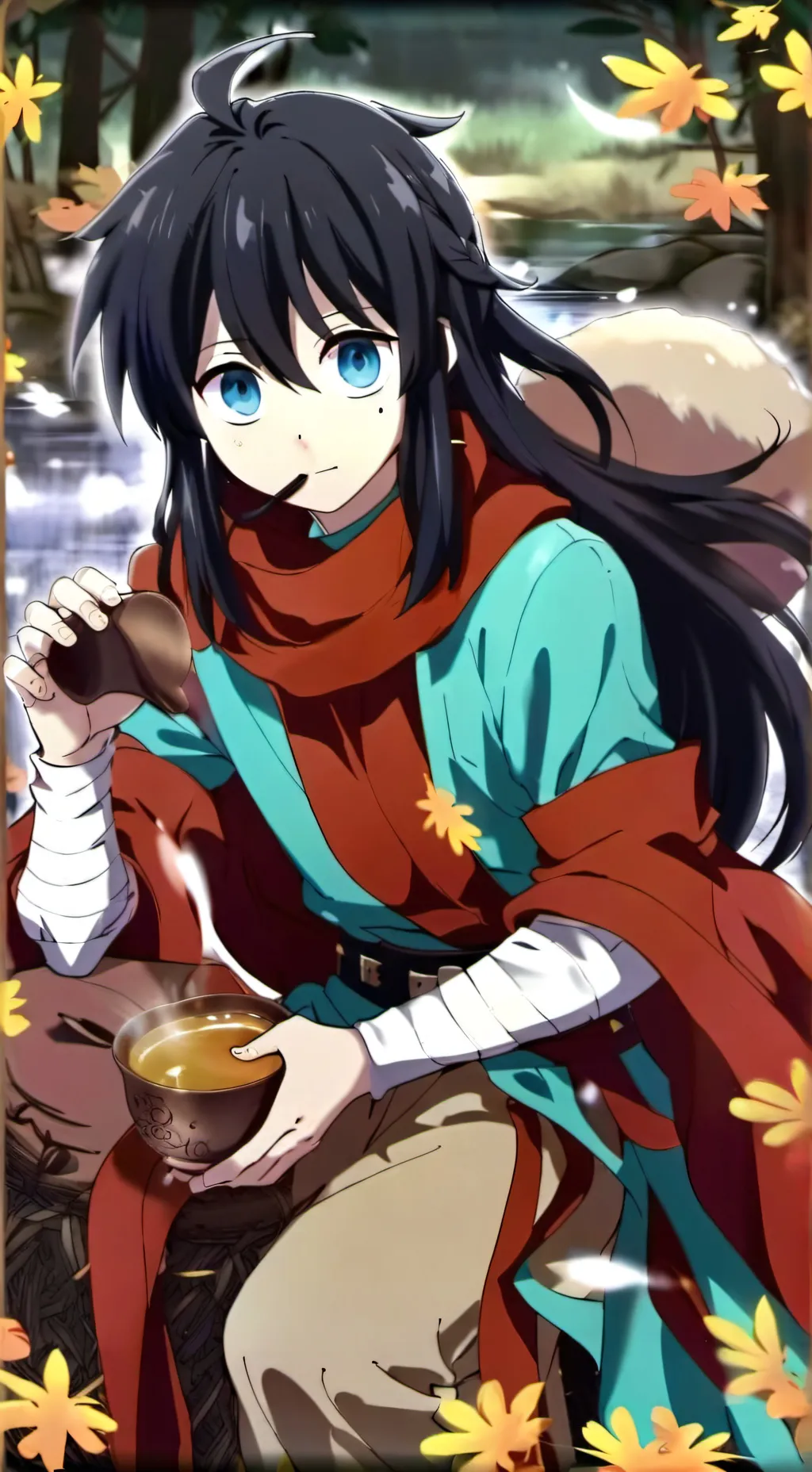 ai character: yuichiro x genya background