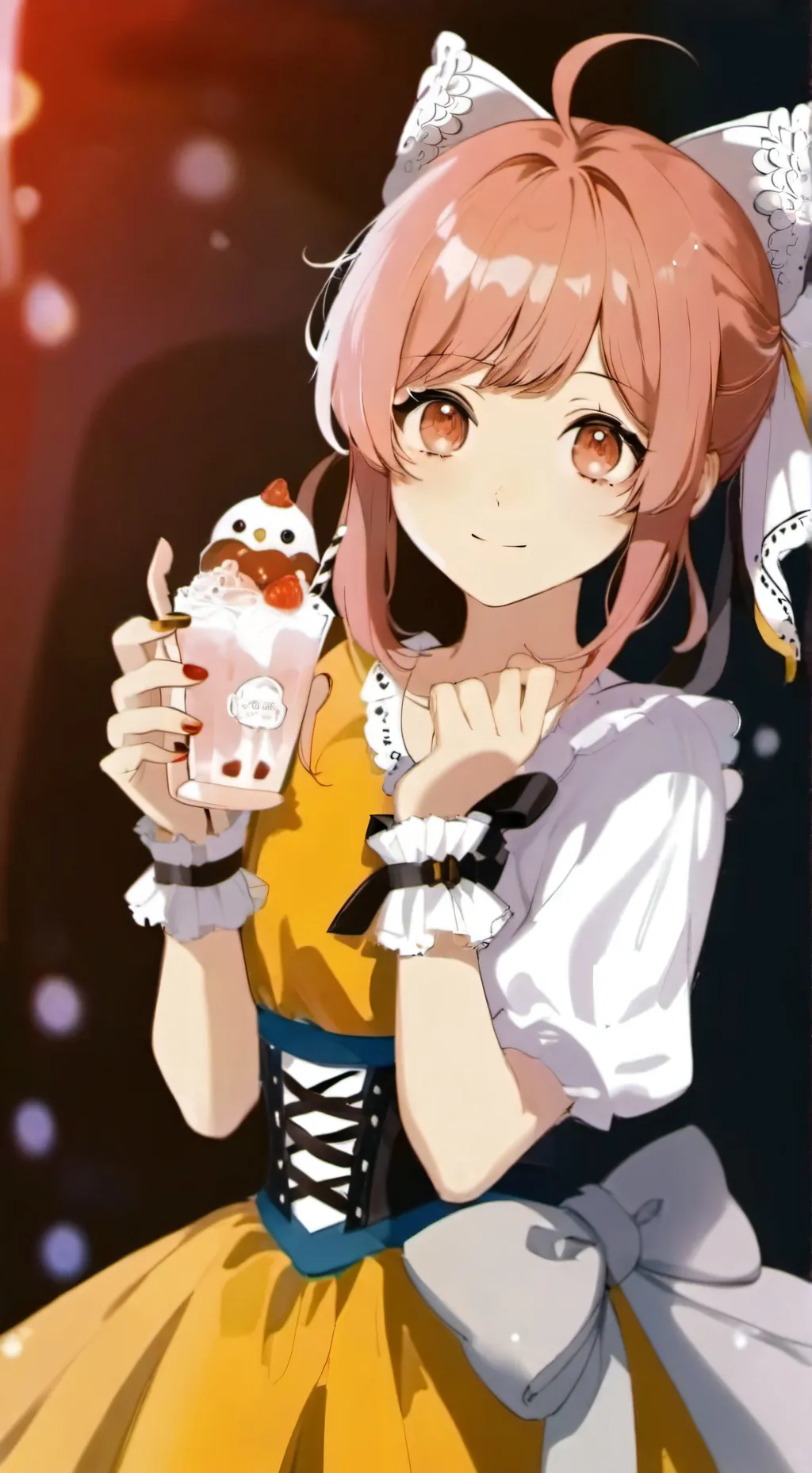 ai character: Valentine background