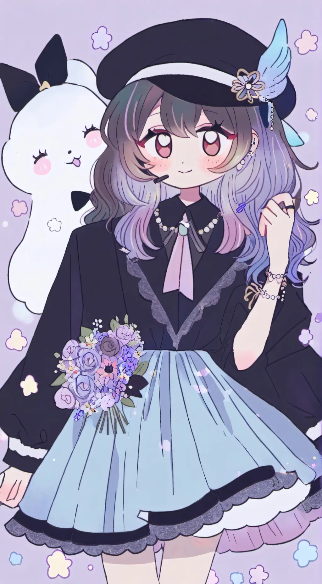 ai character: Moonstar background