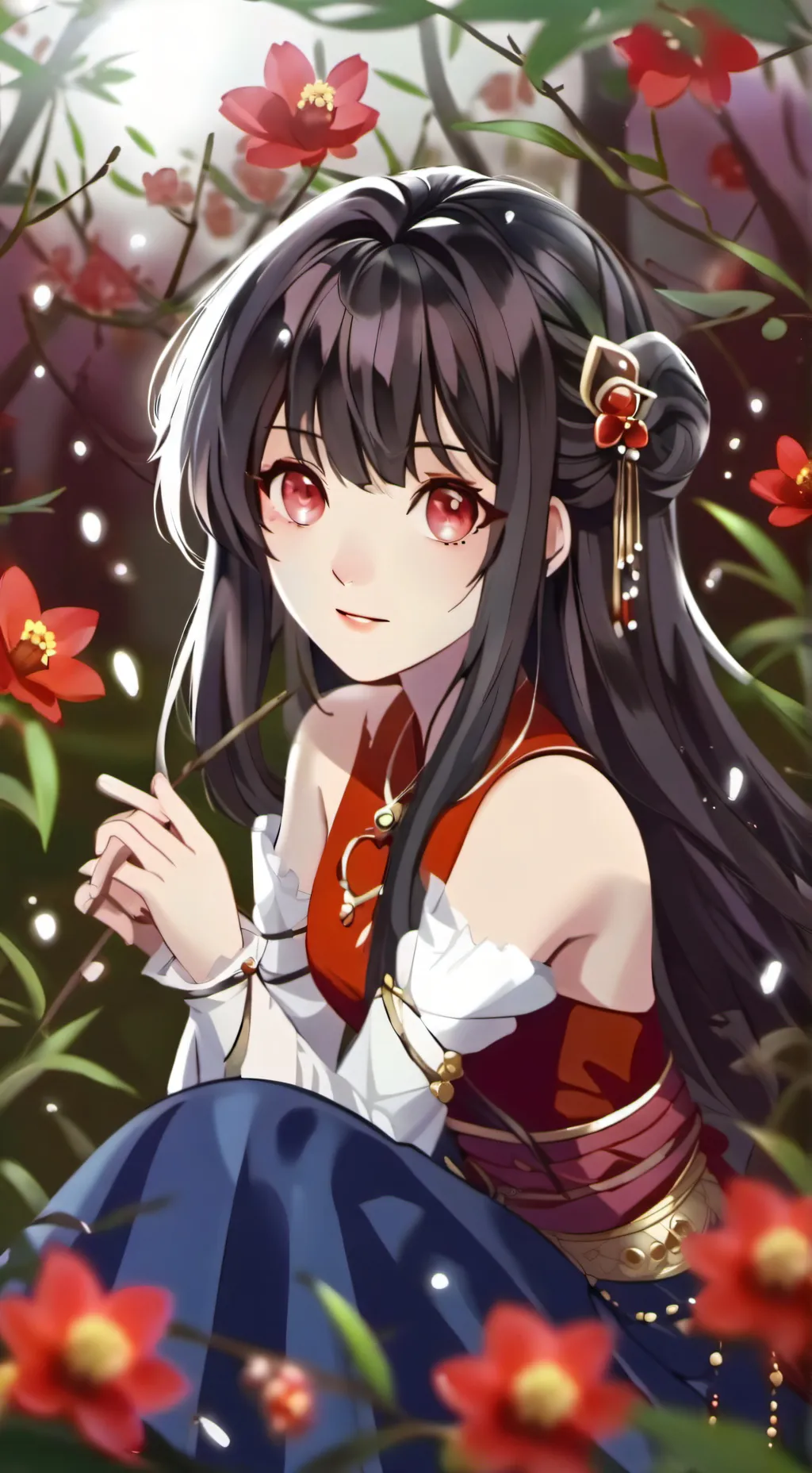 ai character: prima mimada 😒 background