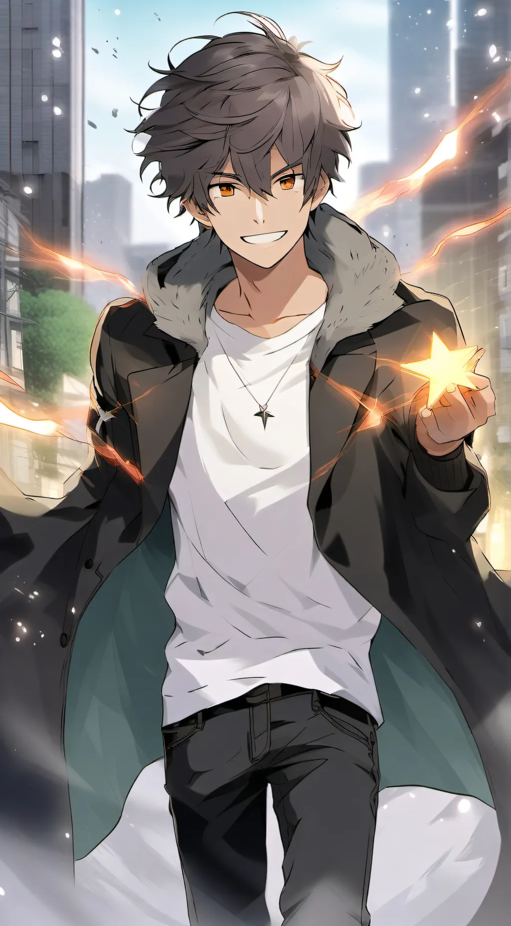 ai character: Ace Walker background