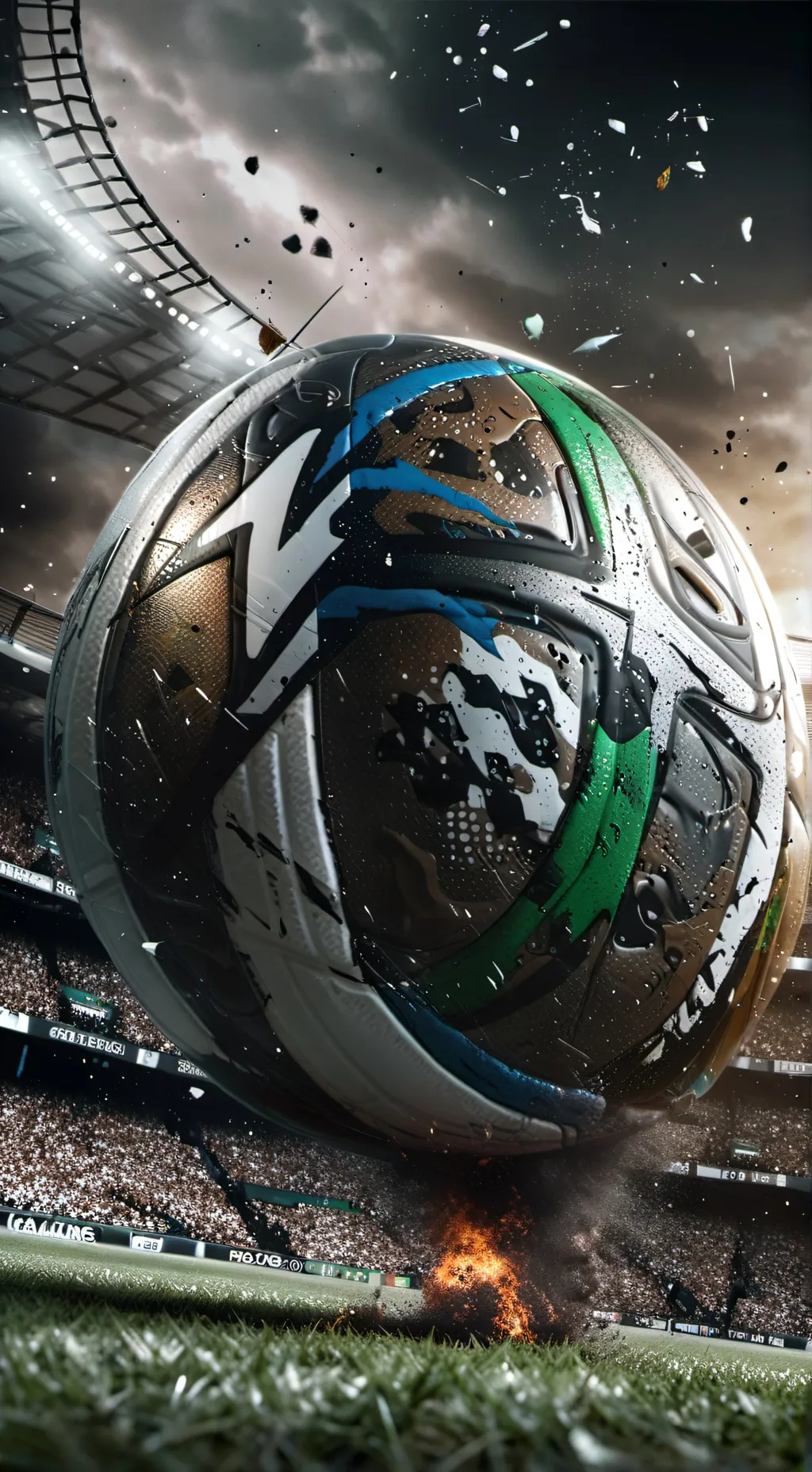 ai character: Football background