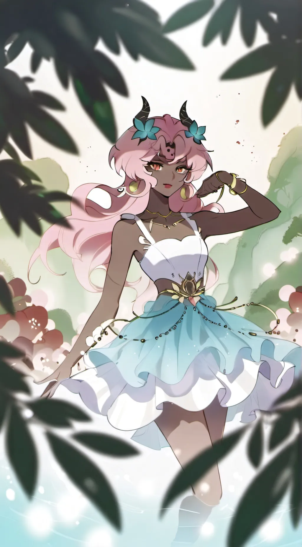 ai character: Vel x ver background