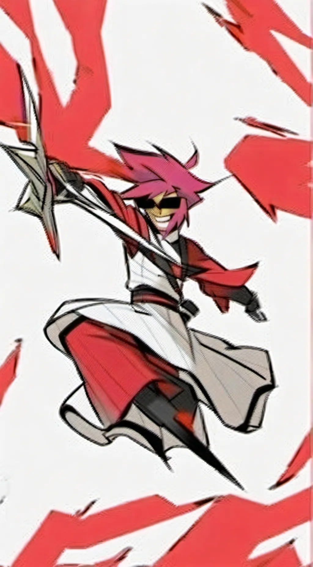 ai character: radioapple background