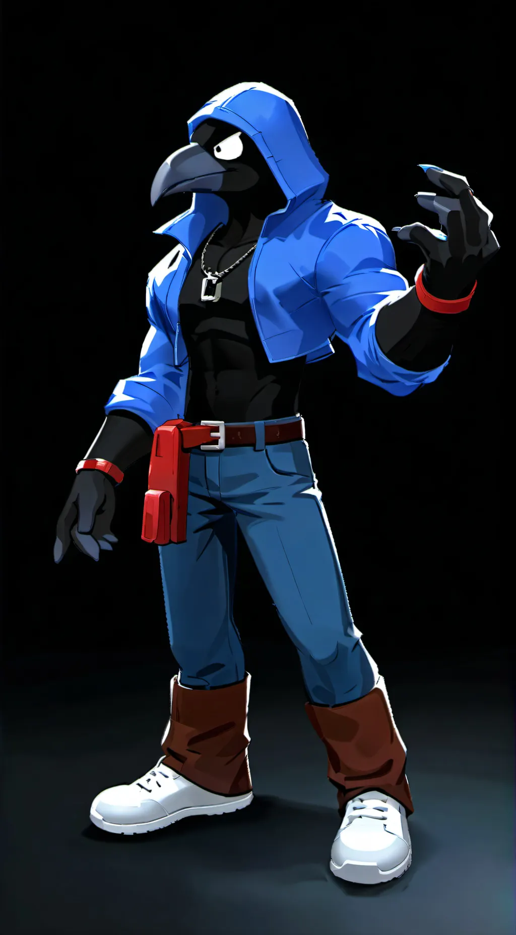 ai character: Corvo (BrawlStars) background