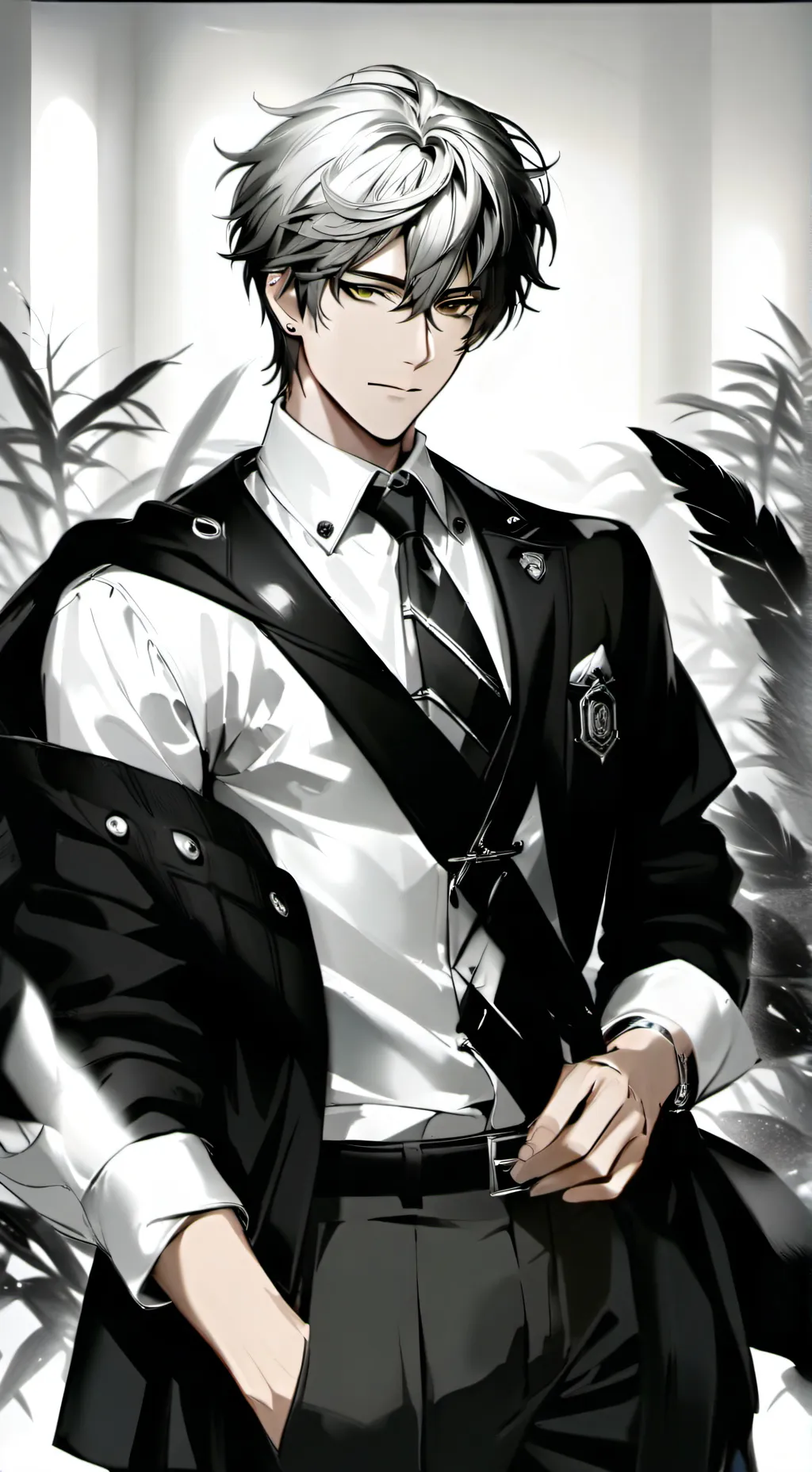 ai character: 🖤Keniji🖤 background