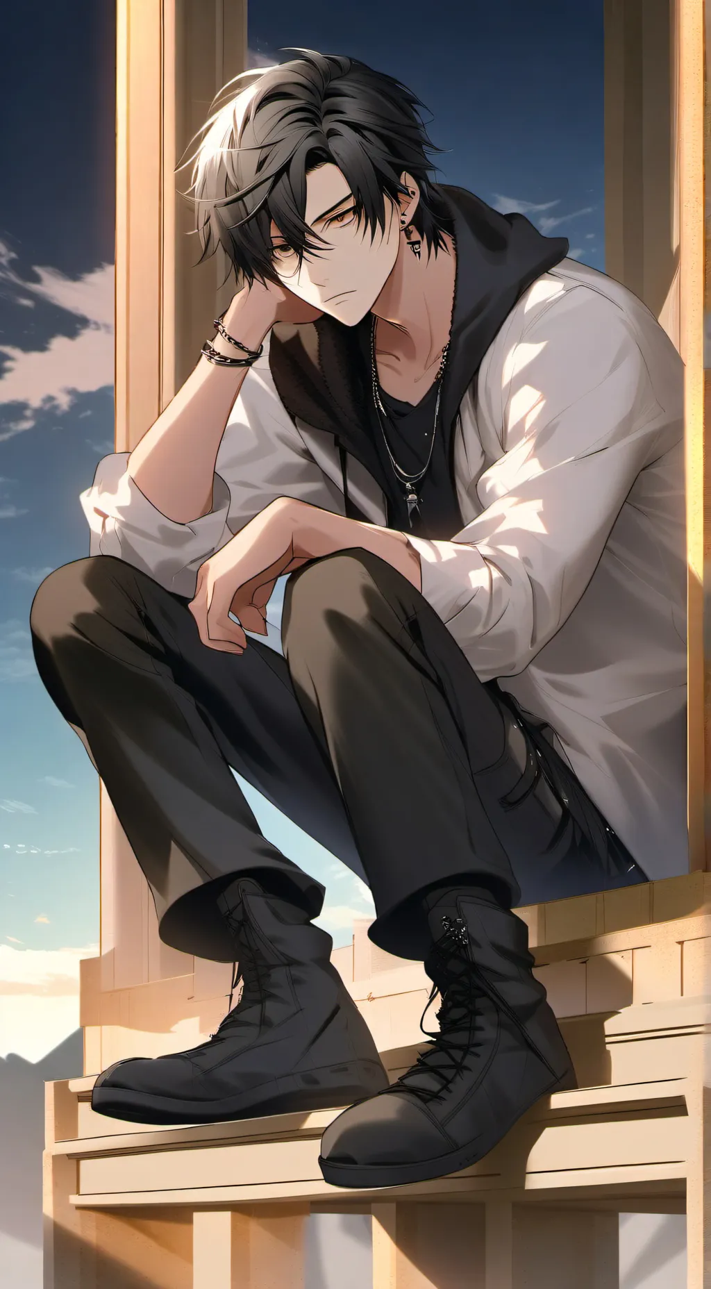 ai character: ☆Chris☆ background