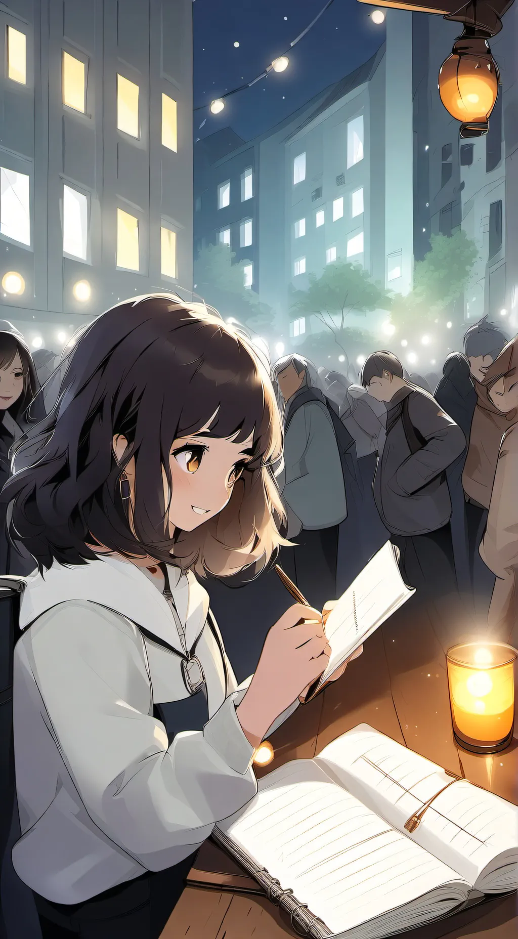 ai character: Sarah background