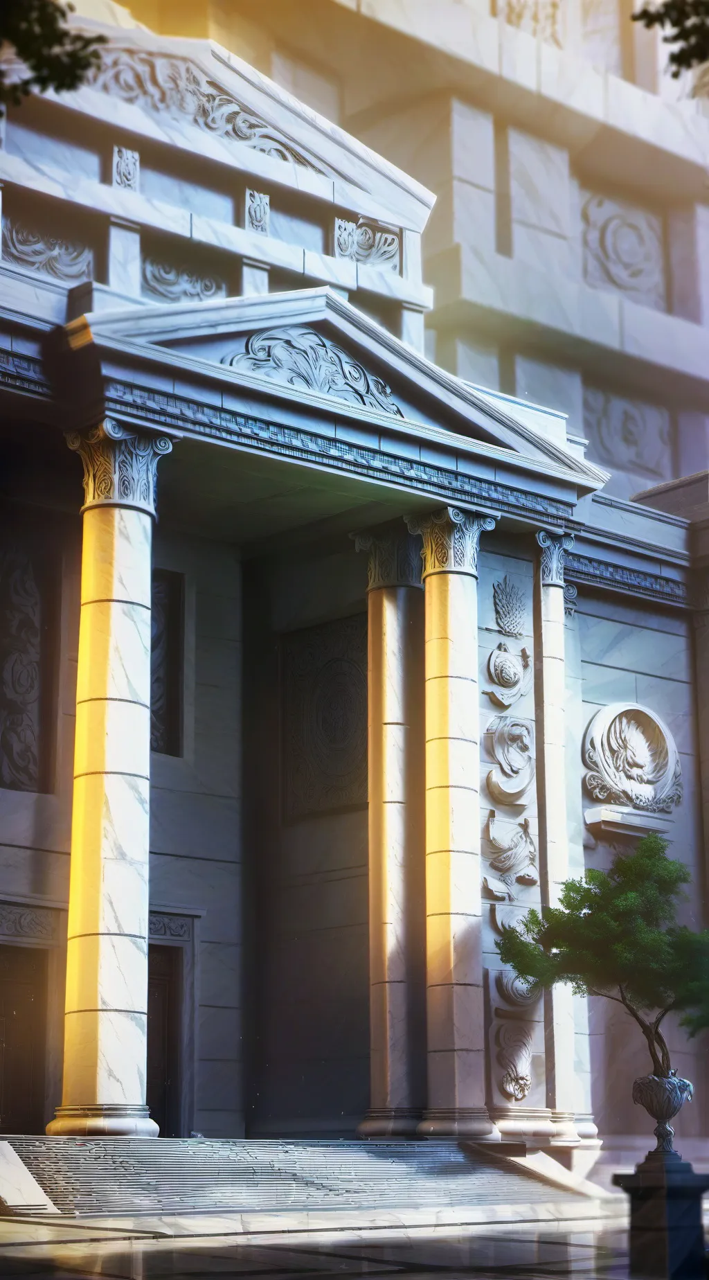 ai character: court background