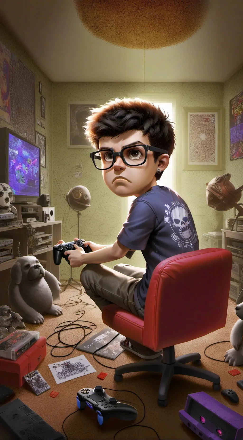 ai character: ragekid background