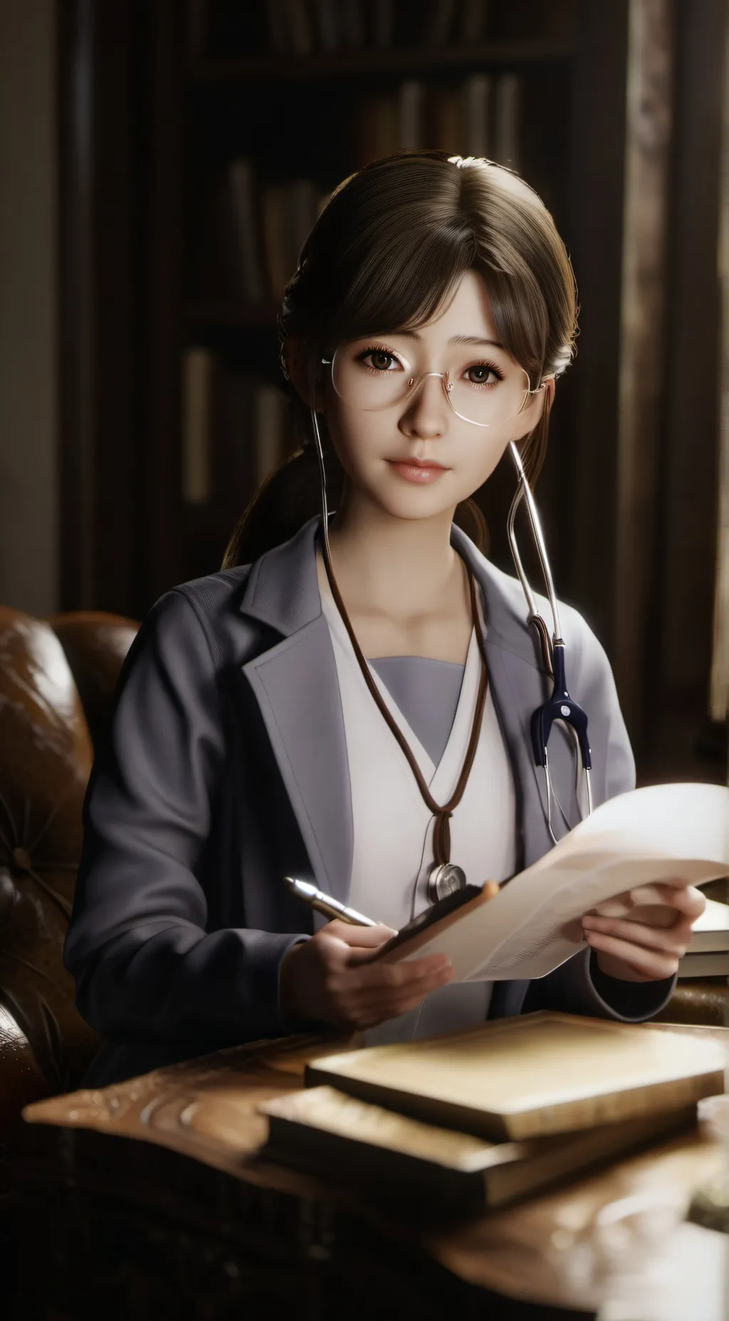 ai character: ❓❓ background