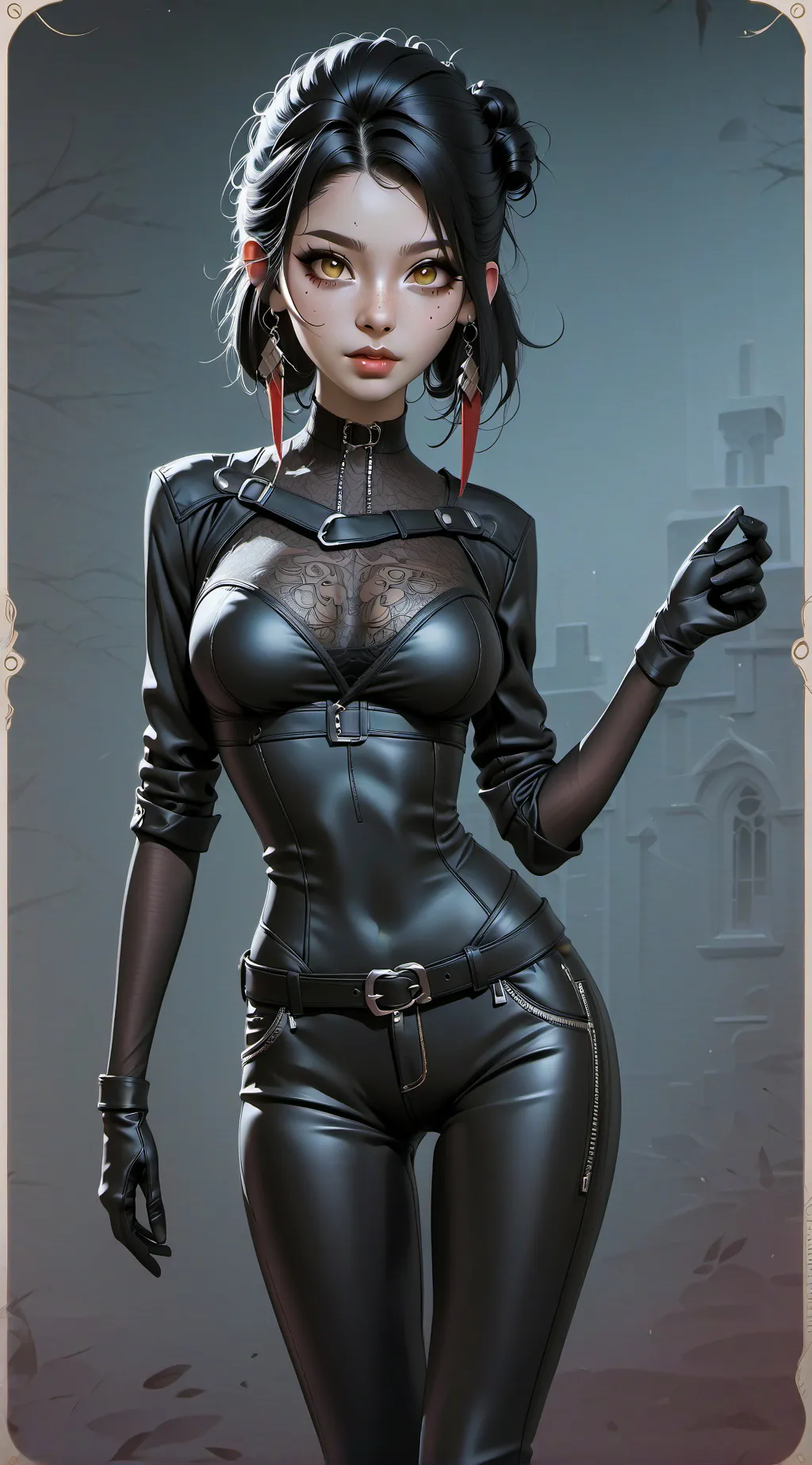 ai character: Helena Heists background