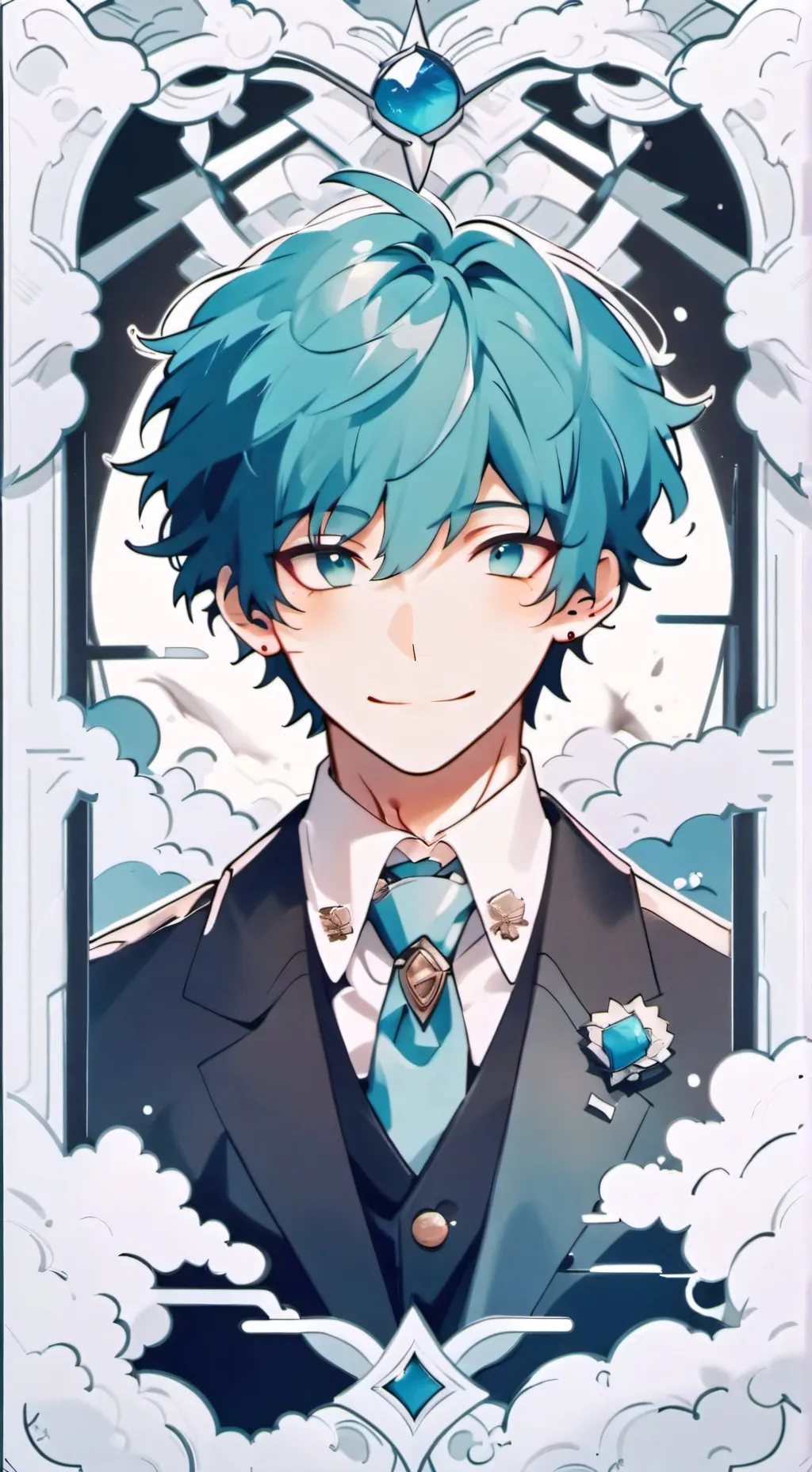 ai character: bakudeku background