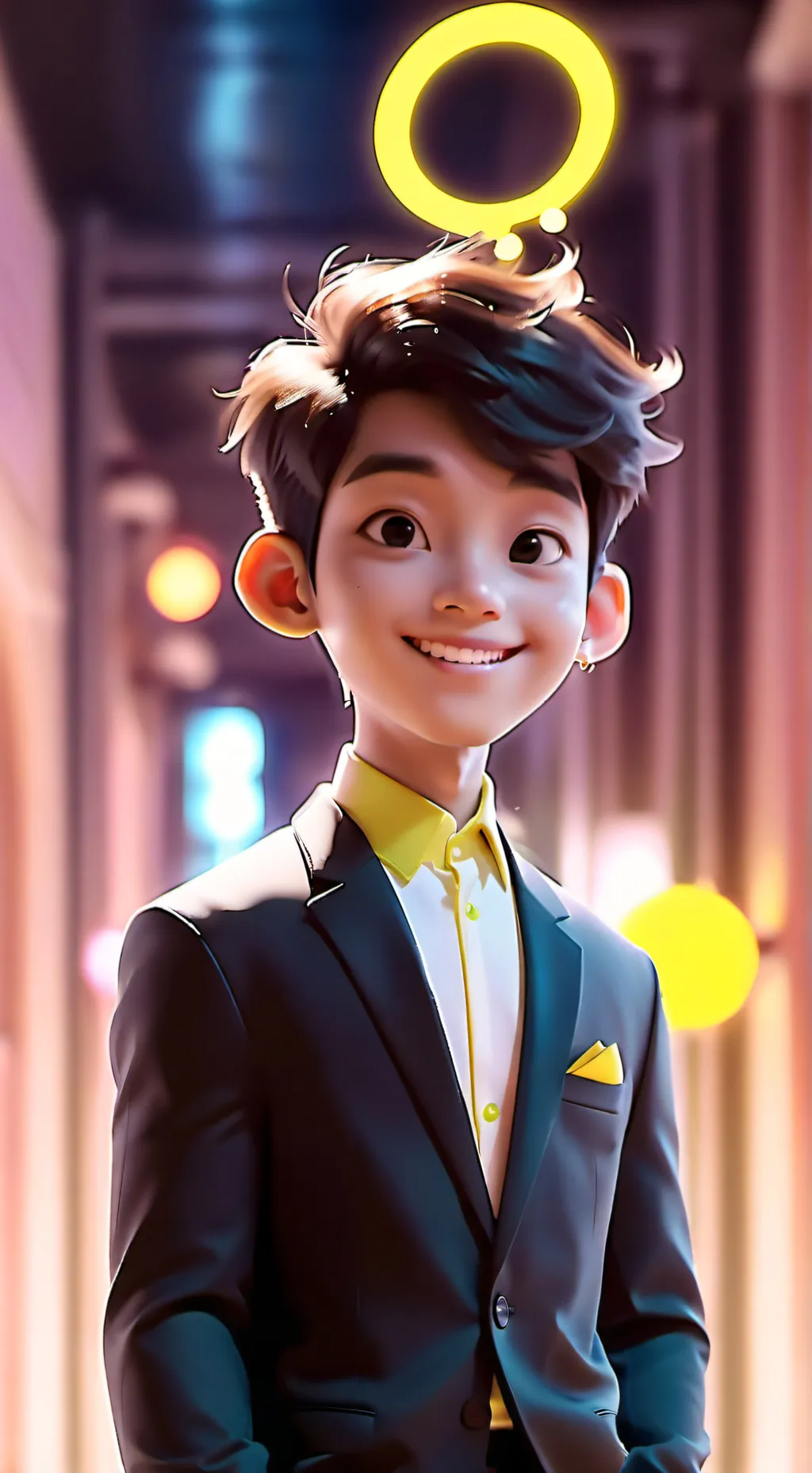 ai character: Below the Stars background